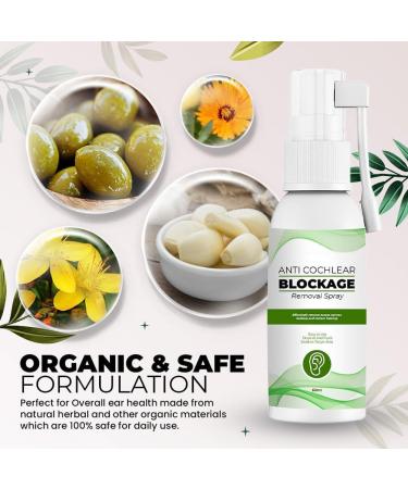 Ear Wax Remover Spray - Anti Cochlear Blockage Removal and Softener - 3pcs - Buy Online on GoSupps.com