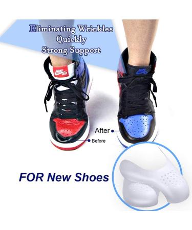 Madala Crease Protectors for Air Force Sneaker Shoes - 2 Pair Set | Anti-Crease Guards for Men's Shoes US Size 7.5-12 - White - Buy Online on GoSupps.com