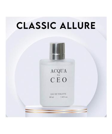 1 Billion&Acqua CEO White Combo Men's Cologne- Eau De Toilette Spray Perfume Fragrance For Men- Daywear Casual Daily Cologne Set 3.4 Oz Bottle- Ideal EDT Beauty Gift for Birthday Anniversary - Buy Online on GoSupps.com