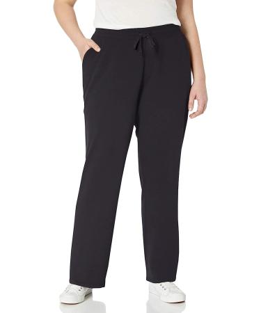 Amazon Essentials Women's French Terry Fleece Sweatpant | Black Medium | Plus Size Option - Buy Online on GoSupps.com