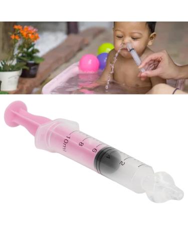 4Pcs Reusable Silicone Nasal Rinse Kit for Newborns & Toddlers - Pink Nasal Irrigator Syringe - Buy Online on GoSupps.com