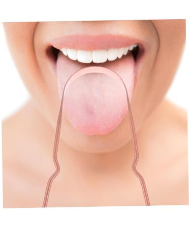 Buy 1 Set Copper Coating Brush & Scraper - Reusable Oral Care Cleaning Tool for Adults & Kids - International Shipping Available - Buy Online on GoSupps.com