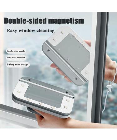 Magnetic Window Cleaner Tool - Adjustable Double-Sided Glass Washing Accessory for Home & Car | Fits 3-10mm Glass - Buy Online on GoSupps.com