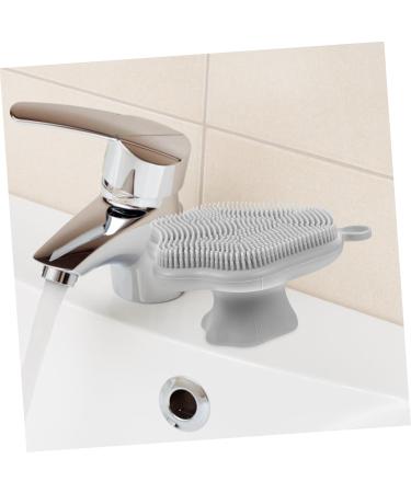 MAGICLULU Face Brush Face Exfoliation Brush Silicone Bath Scrubber Silicone Facial Brush Women Facial Brush Handheld Facial Brush Cleansing Facial Brush Man Makeup Brush - Buy Online on GoSupps.com