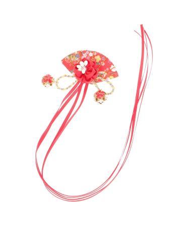 SOESFOUFU Children's Antique Hanfu Accessories Hairpin Set Fringe Trim Bridal Hair Accessories for Women Girls Accessories Hair Decorations Cherry Blossoms Women's Cloth Headgear