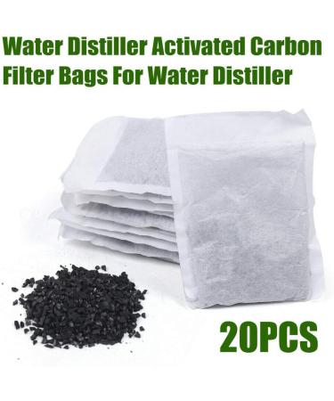 Buy 20 Pieces Activated Carbon Bamboo Coal Air Purification Bags | Quarterly Cleaning Charcoal for Water Distillers - International Shipping Available - Buy Online on GoSupps.com