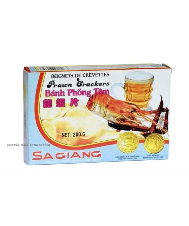 Sa Giang SAGIANG Crab Chips 10 x 200 g Croepoek DIY Crab Bread
