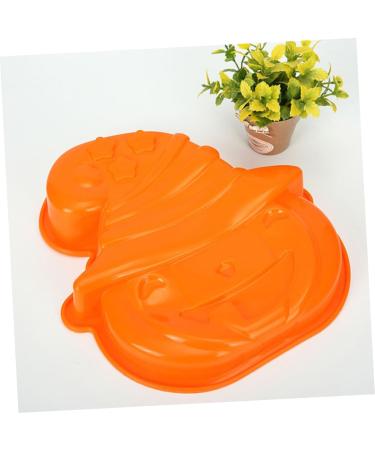 UPKOCH Halloween Pumpkins 2 pcs Baking Color Ice Silicone Pie Mold Tool Molds Pumpkin Pan Chocolate Halloween Cube Trays - Buy Online on GoSupps.com