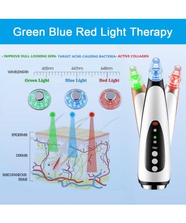 2023 Blackhead Remover Vacuum Kit - 6 Probes, Facial Cleaner for Face & Nose - Acne Extractor Tools - Buy Online on GoSupps.com