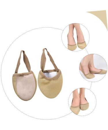 3 Pairs Half Palm Toe Sleeve Protectors for Women - Dance Sock Foot Metatarsal Pads & Cushions - Buy Online on GoSupps.com