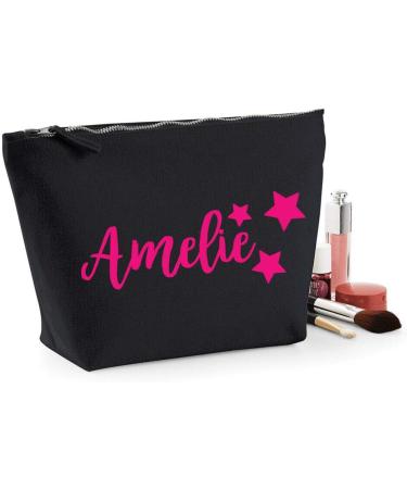 Personalized Name Cosmetic Bag - Large Makeup Bag for Ladies - 34x22x11 cm 5 Litres - Stylish Handbag Essential - Buy Online on GoSupps.com