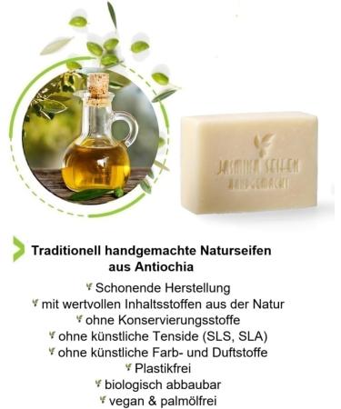 Sea Salt Soap with Tea Tree Oil and Mint Oil - Against Pimples & Acne Vegan and Palm Oil Free Plastic-Free Against Blemishes - Buy Online on GoSupps.com