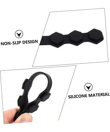 Lurrose Adjustable Black Mask Hook | Ear Extension Tape Buckle for Face Cover | 1 Pack - International Shipping - Buy Online on GoSupps.com