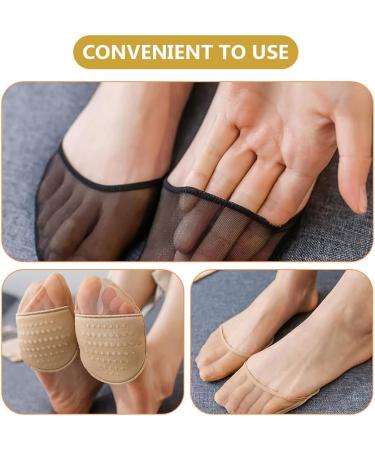 SUPVOX 4 Pack Toe Socks with Metatarsal Pads for Comfortable Daily Wear - Buy Online on GoSupps.com