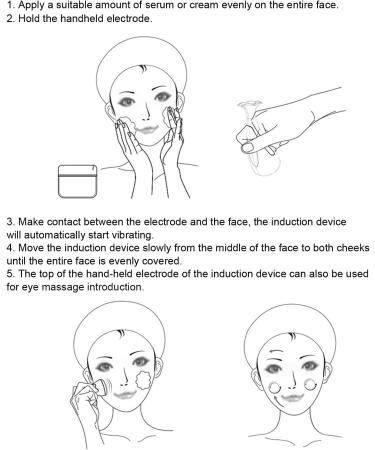 Facial Beauty Massage Machine Facial Beauty Machine Facial Beauty Instrument Vibration Massage Promote Absorption Ion Skin Rejuvenation Device - Buy Online on GoSupps.com