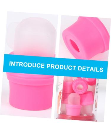ERINGOGO Lot de 10 Protections pour Dissolvants de Vernis Ongles en Polypropyl ne Confortable Capuchons de Trempage tanches Usage Manucure et P dicure Outils R utilisables pour Soins - Buy Online on GoSupps.com