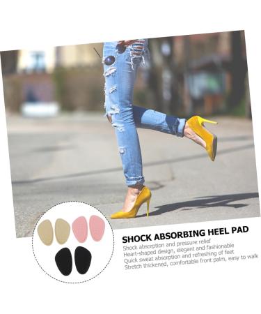 FRCOLOR Non-Slip High Heel Insole Pads - 12 Pairs Breathable Forefoot Mats for Comfort & Skid Resistance - Buy Online on GoSupps.com