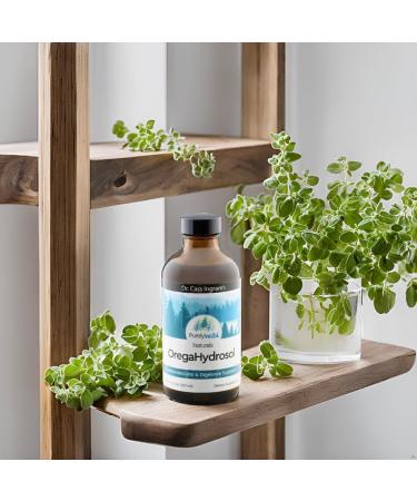 PURELY WILD Dr. Cass Ingram's OregaHydrosol Wild Mediterranean Oregano Juice Non-GMO Steam-Distilled Essence Natural Oregano Extract & Spring Water 8 fl oz - Buy Online on GoSupps.com