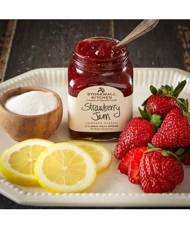 Stonewall Kitchen Strawberry Jam 12.5 oz - Premium Gourmet Spread - Buy Online on GoSupps.com