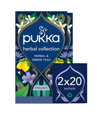 Pukka Pukka Tea - Herbal Collection Herbal Tea Assortment - 2 x 34g net boxes