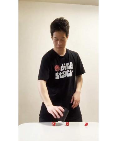 Dice Stacking Cup - Professional Straight Cups Black - Magic Tricks Accessories - Buy Online on GoSupps.com
