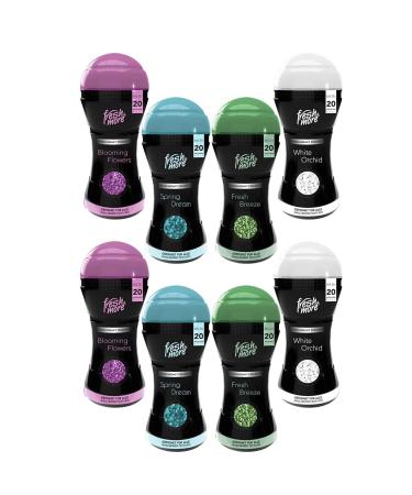8x Fresh & More Laundry Fragrance Pearls Mix Package Textiles Deodorant (8x 210g)
