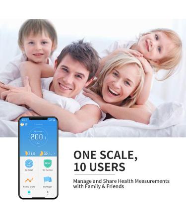 YUNMAI Smart Scale Body Fat Analyzer with Large Display - Free APP Included - Buy Online on GoSupps.com