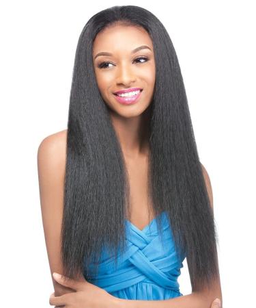 Outre Synthetic Hair Half Wig Quick Weave Annie  1B Natural Dark Colors