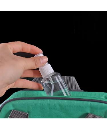 Zeoabsy 12-Pack 50ml Brown Plastic Spray Bottles - Fine Mist Pump Atomizer for Cosmetics Perfumes & More - Buy Online on GoSupps.com