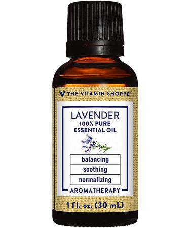 Buy 100% Pure Lavender Essential Oil - Balancing & Soothing Aromatherapy (1 fl. oz.) - International Shipping Available - Buy Online on GoSupps.com