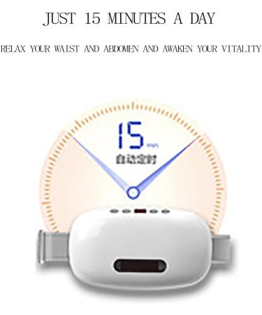 Buy Mycici Portable Electrical Waist Heating Tape & Menstrual Pillow 45 C Temperature Massaging Relief for Cramps | International Shipping Available - Buy Online on GoSupps.com