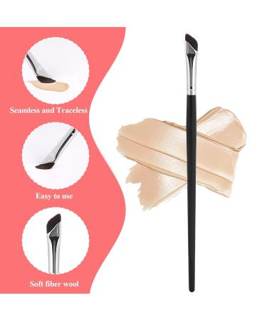 Premium 6-Piece Eyeliner Brush Set - Fine Point Precision Brow & Concealer Brushes for Professional Makeup | International Shipping Available - Buy Online on GoSupps.com