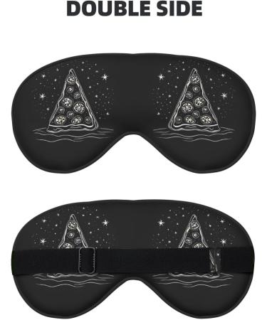 Buy Reusable Sleep Mask Eye for Better Sleep | Soft Blackout Eye Masks for Travel | Perfect Gifts - Pizza Constellation - Buy Online on GoSupps.com