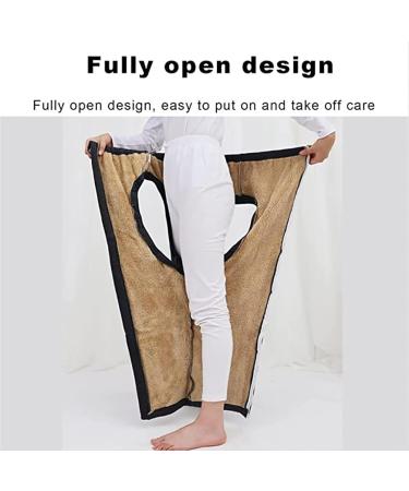 Bedridden Patient Clothing Patient Care Pants Winter Plus Velvet Incontinence Trousers Patient Pajamas Nursing Aid For Long Time Bedridden Wheelchair Fracture(Black XXX-Large) XXX-Large Black - Buy Online on GoSupps.com
