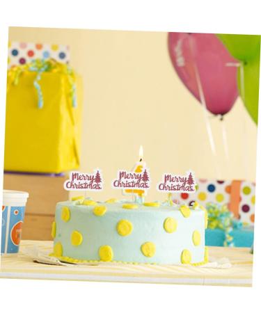 ABOOFAN 32 Pcs Christmas Cupcake Picks - Holiday Cake Toppers for Christmas Party Decoration - Buy Online on GoSupps.com