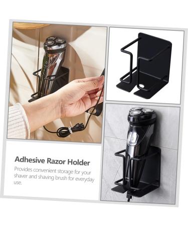 Buguuyo Self-Adhesive Razor Holder Shower Hooks - Durable Metal Carbon Steel Wall Hooks for Razors & Clothes Rack - Buy Online on GoSupps.com