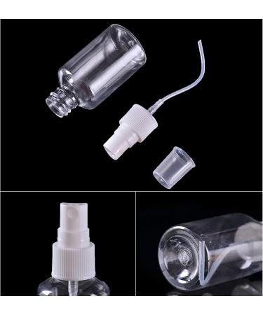 Zeoabsy 12-Pack 50ml Brown Plastic Spray Bottles - Fine Mist Pump Atomizer for Cosmetics Perfumes & More - Buy Online on GoSupps.com