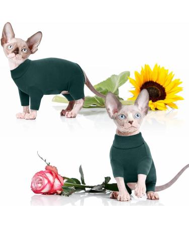 Hjyokuso Sphynx Cat Clothing | Breathable Soft Sweater for Cats | Warm Cat Mantle & Four-Legged Shirts for Sphynx Cornish Rex Devon Rex & Peterbald - Buy Online on GoSupps.com