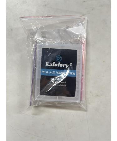 Kalolary 120PCS Gel Nail Dual Forms Set | Nail Art Stickers, Brush, File & Clips | Acrylic Nails Extension Kit - Buy Online on GoSupps.com