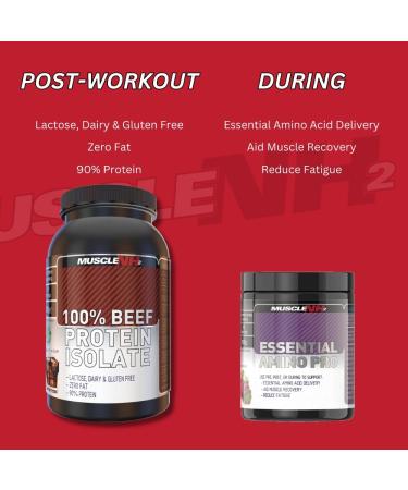 MuscleNH2 Beef Protein Isolate Powder- 90% High Protein, Low Fat, Dairy Free, Gluten Free, Soy Free, Cola Flavor 900g - 30 Servings - Buy Online on GoSupps.com