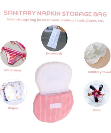 Minkissy 3-Piece Women's Binding Bags Set | Makeup & Menstrual Pad Holder | Coin Exchange & Tampon Storage for Women & Girls - Buy Online on GoSupps.com