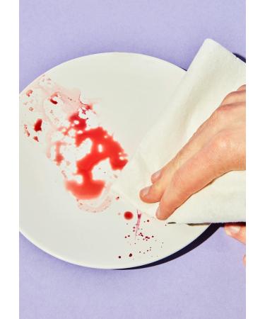 KoRo Reusable Kitchen Roll - Soft Bamboo Cloths | Plastic-Free Sustainable & Washable Alternative - Buy Online on GoSupps.com