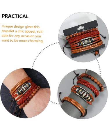 DOITOOL 4pcs Bracelet Hair Jewelry Hair Tie Hairties 4 Piece Set Artificial and Women Adjustable - Buy Online on GoSupps.com