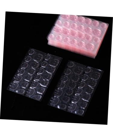 Ipetboom 20 Sheets Nail Art Double Sided Tape Stickers Manicure Tools Manicure Accessory Nail Adhesive Pastes Manicure Supply Manicure Paste False Nails Jelly Silica Gel Pink - Buy Online on GoSupps.com