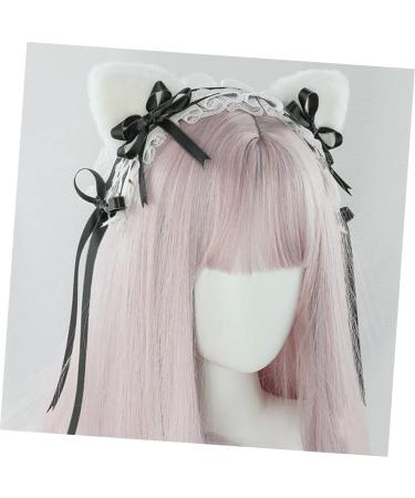 MAGICLULU 1 Set Headband Lolita Headdress Cute Hair Band Lolita Hairband Hair Decor Party Headwear Sweet Hair Pin Lolita Lace Headpiece Lolita Hair Ornament Hair Ornament for Cosplay - Buy Online on GoSupps.com