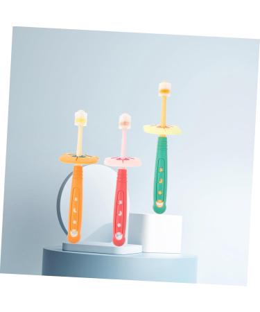 Oatipho 3ST Toothbrush for Babies - Cotton & Silicone Baby Oral Care Brush | Gentle Tooth Cleaning for Toddlers - Buy Online on GoSupps.com