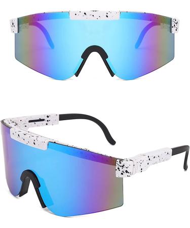 Tuecota Polarized Sports Sunglasses | UV400 Protection Cycling Glasses for Men and Women | Sports Goggles C10 - Buy Online on GoSupps.com