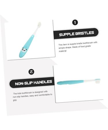 Gleavi Panda Toothbrush for Kids Soft Bristles Fun Caricature Design 1 Pack Ideal Oral Care Tool for Toddlers - Buy Online on GoSupps.com