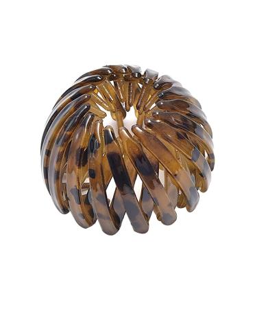 Women Bird Nest Hair Clip Set - 3 Pcs Plastic Ball Bun Ponytail Holder Hair Clip, Fashion Retro Leopard Hair Ties for Thick and Thin Hair - Buy Online on GoSupps.com