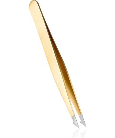 Shop Rubis Evolution 2in1 Tweezers - Pointed & Fine for Splinters Ingrown Hair & Eyebrows - Premium Gold Quality - International Shipping Available - Buy Online on GoSupps.com